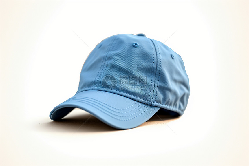 蓝色帽子图片