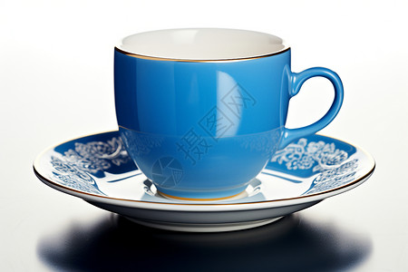 茶杯托盘背景图片
