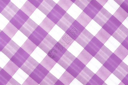 紫白相间格纹桌布高清图片