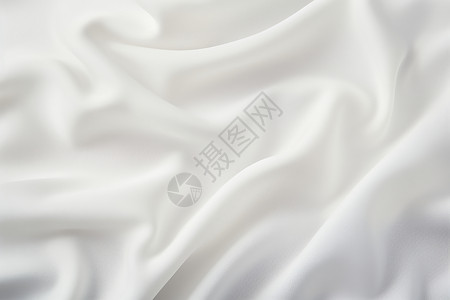 白色丝绸纹理背景图片