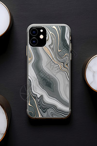 大理石水波纹手机壳背景图片
