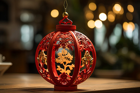 传统中式装饰灯笼背景图片