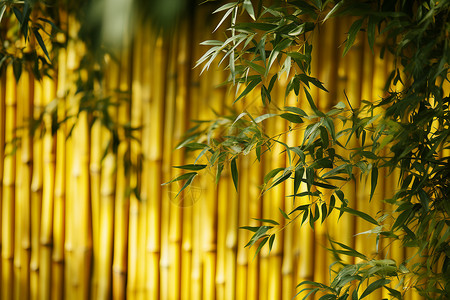 翠绿的竹林背景背景图片