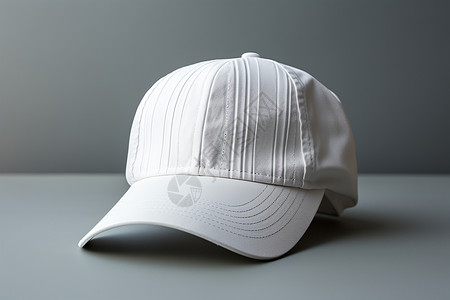 休闲运动的白色帽子背景图片