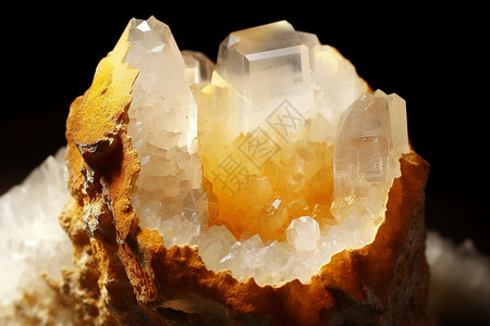 奇妙的黄水晶石高清图片