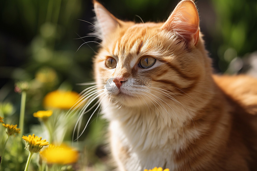 呆萌可爱的宠物猫咪图片