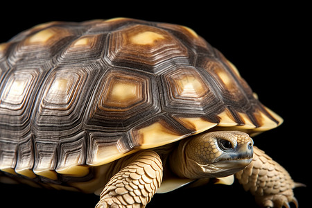 坚硬外壳的乌龟背景图片