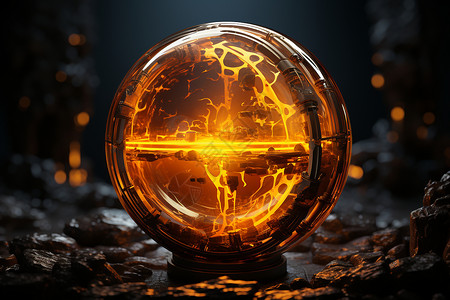 能量水晶神秘的能量储存球设计图片