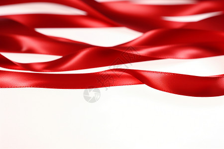 庆祝节日的红色丝绸背景图片