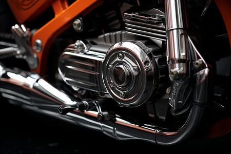 摩托车汽车引擎背景图片