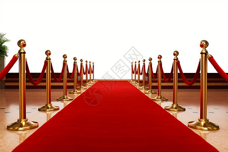 户外的红地毯仪式背景图片