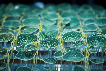 植物学的实验研究的细胞组织概念图设计图片