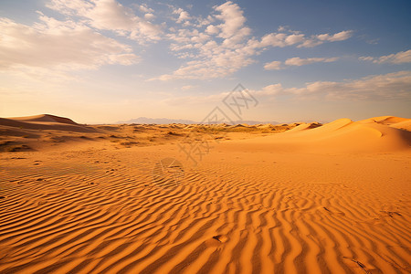 沙漠上的沙丘背景图片