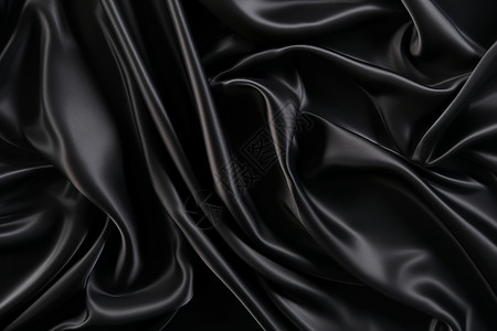 黑色布料背景图片