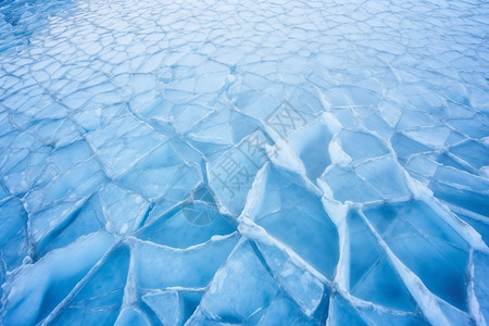 冰冻的湖面背景图片
