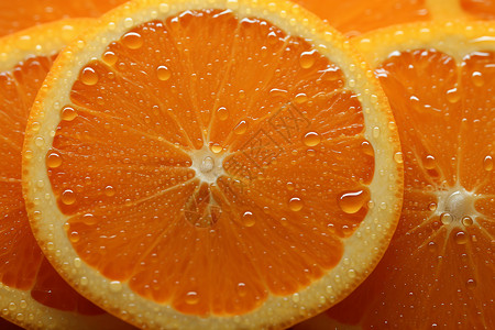 酸甜可口的橙子背景图片