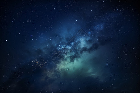 银河系星空的背景背景图片