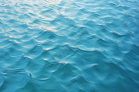碧波荡漾的湖泊背景图片