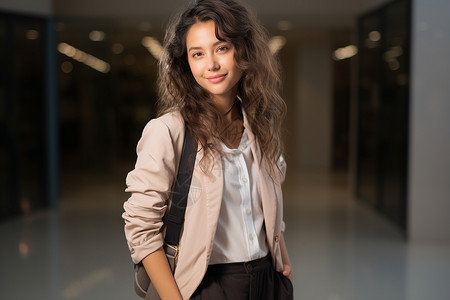 迷人的职业女性背景图片