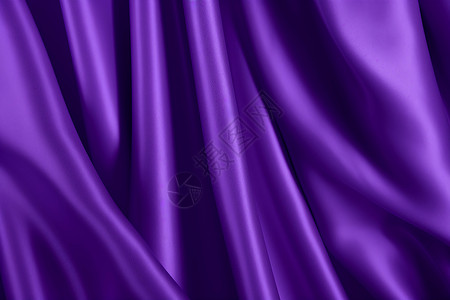 紫色丝绸褶皱曲线背景图片
