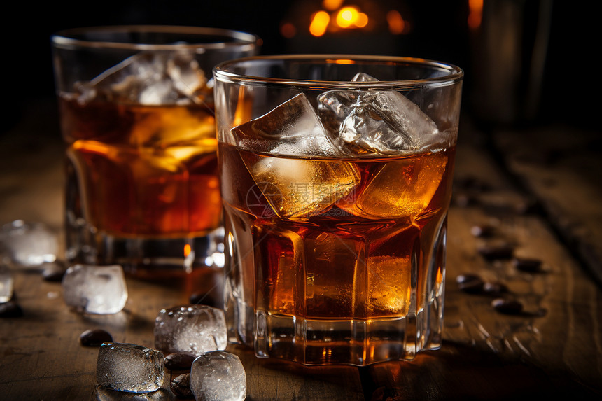 冰与威士忌图片