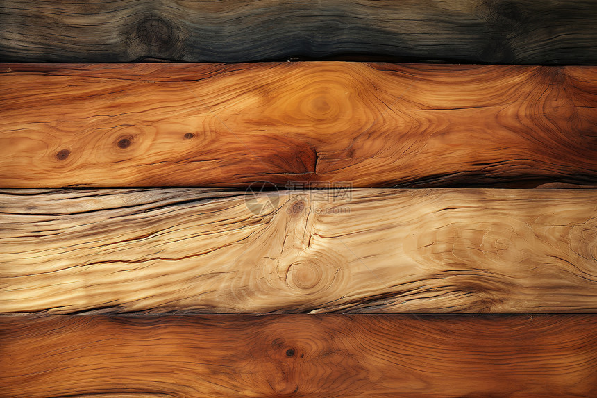 木质板材纹理背景图片