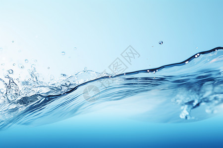 流水侵蚀蓝色的水流纹理设计图片