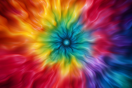 炫酷的染色漩涡背景图片