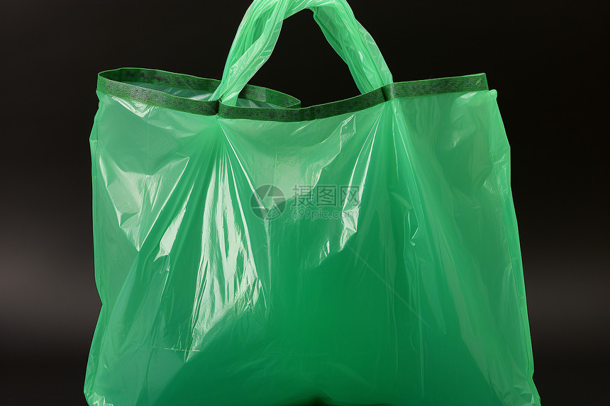 绿色环保购物袋图片