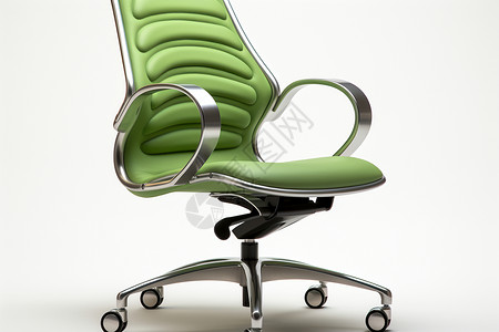 室内放置的绿色座椅背景图片