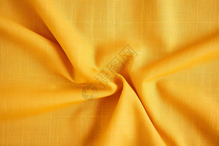 黄色细纹布料背景图片