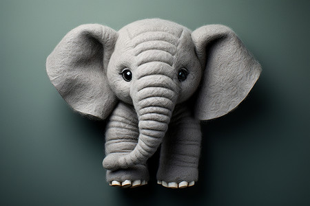 可爱的玩偶大象高清图片