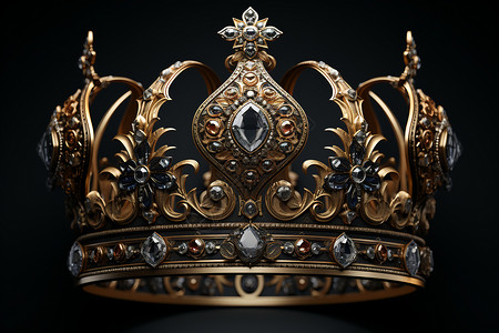 国王的王冠背景图片