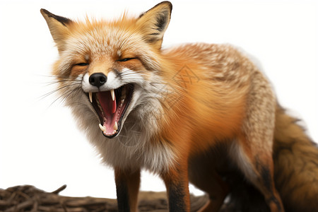 野生动物的狐狸背景图片