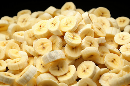 美味香蕉片背景图片