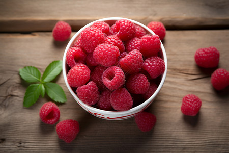 美味的水果蔓越莓背景图片