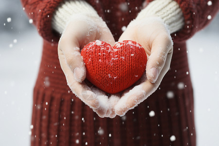 冬日之爱浪漫主义高清图片