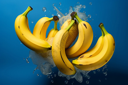 黄色香蕉背景图片