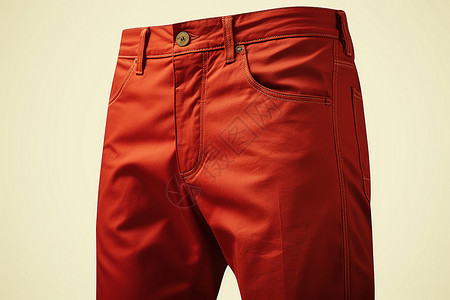 红色的牛仔裤背景图片