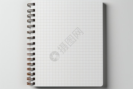 空白的笔记本用品背景图片
