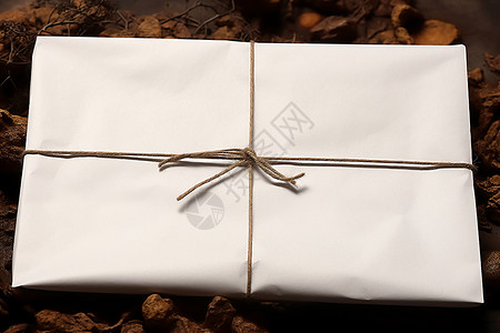 白纸包装礼盒背景图片