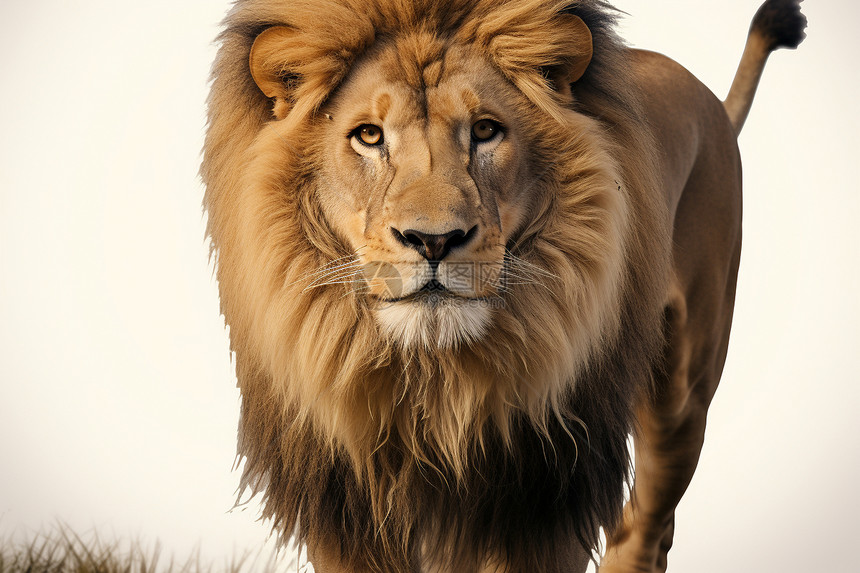 丛林王者的狮子图片