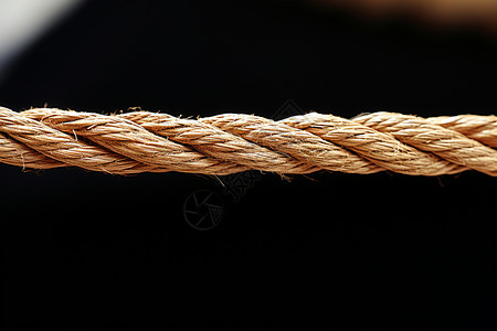 牢固捆绑的工业麻绳背景图片