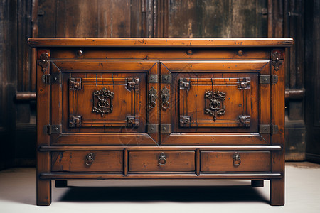 复古工艺木质装饰柜的精细工艺背景