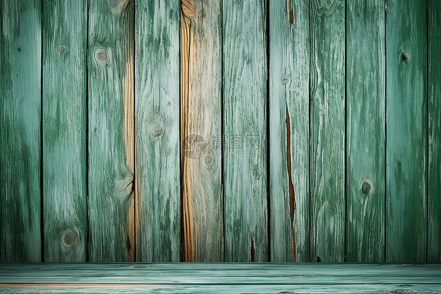 木板排列而成的墙壁图片