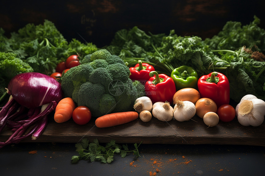 健康新鲜的蔬菜图片