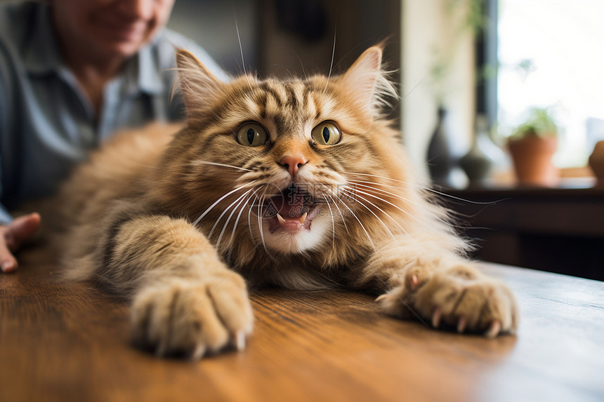 一只可爱猫咪图片