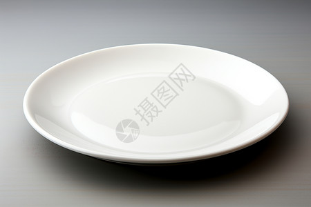 白盘产品照桌子陶瓷盘高清图片