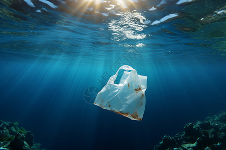 塑料污染环境污染背景
