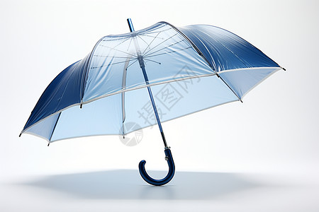 雨伞太阳伞蓝色伞保护雨天背景